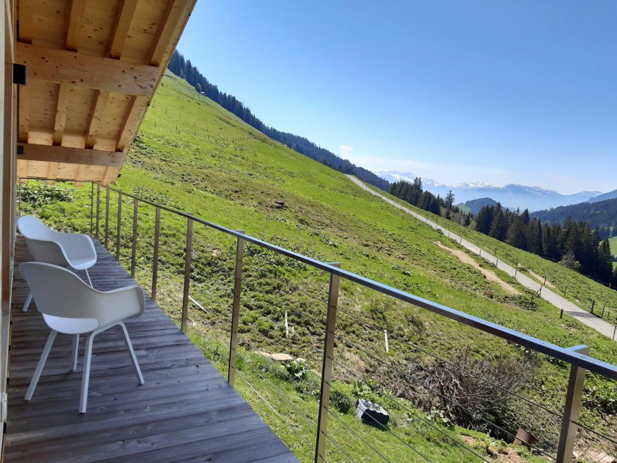 Les Mosses Alpine Dream Chalet With Spa Close To Lake Geneva מראה חיצוני תמונה