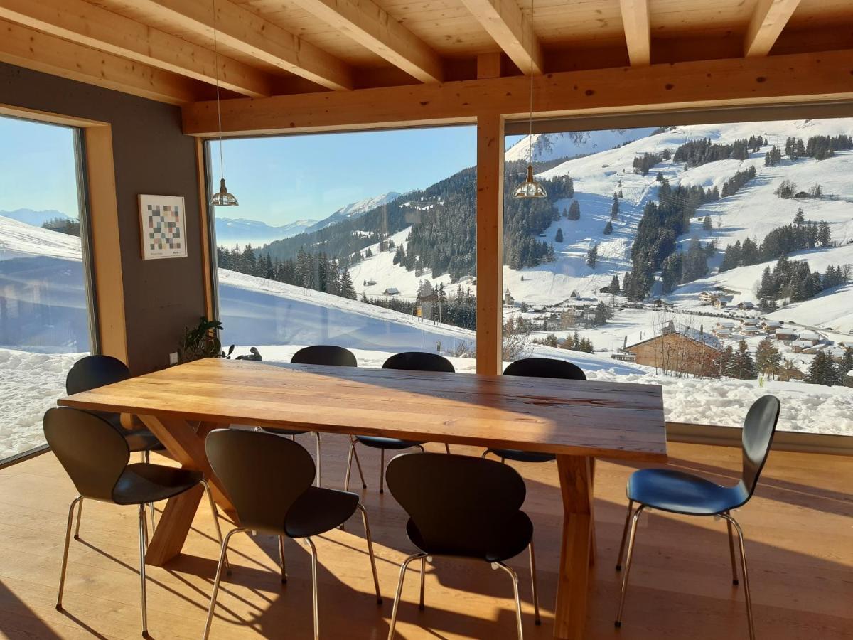 Les Mosses Alpine Dream Chalet With Spa Close To Lake Geneva מראה חיצוני תמונה