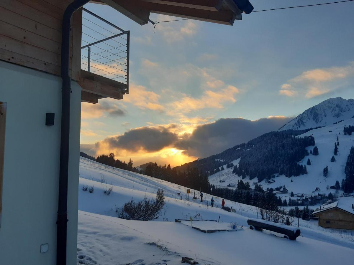 Les Mosses Alpine Dream Chalet With Spa Close To Lake Geneva מראה חיצוני תמונה